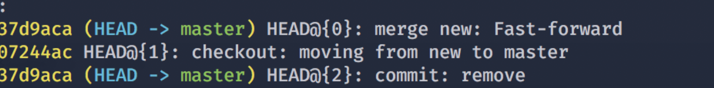 git-reflog
